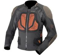 Giacca Uomo in Tessuto Ls2 X-Terrain Nero H-V Arancione XL