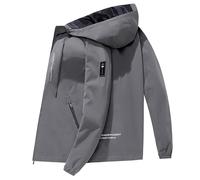 Giacca Uomo Invernale Caldo di Nylon Impermeabile Vento con Rivestimento in Piumino e Cappuccio S-5XL Giubbotto Softshell Primaverile Autunno Casual Elegante da Lavoro per Moto Trekking Escursioni