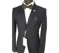 giacca uomo slim sartoriale con toppe lana stretch made in italy decostruita new