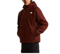 Giacca con cappuccio The North Face Quest Mono rosso bordeaux - L