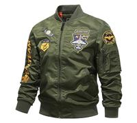 Giacca Uomo Trekking,Leggera Taglie Forti Militare Bomber di Transizione Jacket Elegante Confortevole Giacchetta Pratica per Le Mezze a Baseball Y2k Hiphop Arrampicata Abbigliamento da Trekking