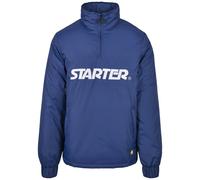 Giacca Urban Classics starter logo 1/2 zip Bleu XL