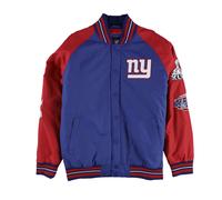 Giacca Varsity Blu NY Giants Campioni Del Super Bowl 4X Uomo, Grande