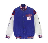 Giacca Varsity NFL Uomo Giants Super Bowl XLVI, Blu, Grande