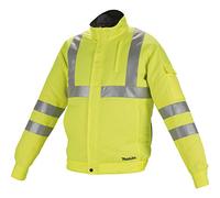 Makita Giacca di segnalazione a batteria, gialla Quantità:1