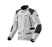 Revit Voltiac 3 H2O Giacca tessile moto, nero-grigio, taglia L per maschi