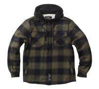 Giacca WCC Hell Bent Flannel oliva/nera taglia L