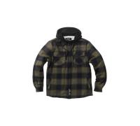Giacca West Coast Choppers Hell Bent Flanella Oliva/NeroL Oliva,Nero