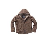 Giacca West Coast Choppers Sherpa Canvas Foderata Frontier Marrone S Marrone