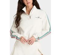 Felpa da tennis da donna Wilson Davenport Popover Woven - sandrift - Beige (M)