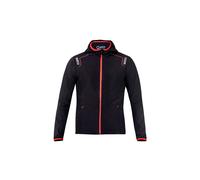 E_0002_S3707452 Sparco Felpa con Cappuccio Sparco Giacca a vento Nero Sport