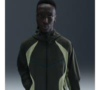 Giacca Windrunner ampia in tessuto Dri-FIT a blocchi di colore Nike Tech - Uomo - Verde L