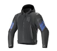 Alpinestars Zaca Air Veno, giacca tessile impermeabile XXL male Nero/Blu