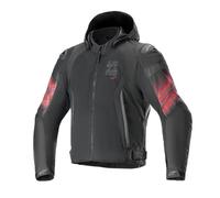Giacca Moto Alpinestars Zaca Air Venom WP Nero/Rosso ChiaroM Nero,Rosso Chiaro