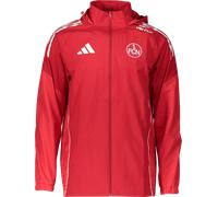 Giacche con cappuccio adidas 1. FC Nürnberg Rain Jacket 4064179675014 in taglia XXL EU