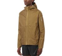 Salomon - Giacca di protezione leggera e impermeabile - Bonatti Waterproof Jkt M Brilliant Olive per Uomo - Taglia L - Kaki Kaki L
