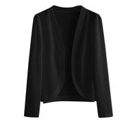 Giacche estive leggere da donna UK - Cardigan con scollo a V da donna UK Plus - Gonna in maglia ghiacciata Cardigan con scollo a V casual coprispalle Outwear a maniche lunghe giacche leggere cardigan