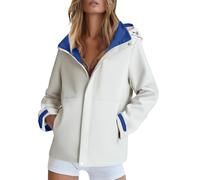 Giacche impermeabili da donna Giacca a vento leggera Giacca a vento Casual Sport Outdoor Camminare Corsa Campeggio Escursionismo Impermeabile con Zip Full Zip Impermeabile Autunno Inverno Cappotti da