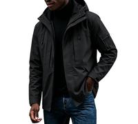 Giacche impermeabili da uomo antivento con cappuccio giacca a vento giacca a vento ad asciugatura rapida impermeabile leggera con cappuccio coulisse giacche antivento comode e durevoli alla moda