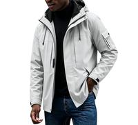 Giacche impermeabili da uomo antivento con cappuccio giacca a vento giacca a vento ad asciugatura rapida impermeabile leggera con cappuccio coulisse giacche antivento comode e durevoli alla moda