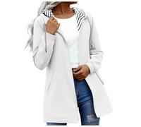 Giacche impermeabili funzionali da donna, colore caramella, per attività all'aperto, taglie forti, con cappuccio, antivento, giacca impermeabile leggera con cappuccio, sherpa, con tasche, top a tinta