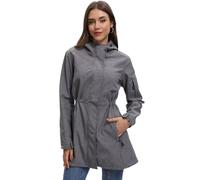Giacche invernali leggere da donna impermeabili Cappotti caldi con cappuccio Giacca antipioggia softshell