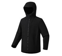 Giacche softshell da uomo con cerniera intera con cappuccio da uomo antivento giacche con cappuccio giacca da trekking all'aperto giacca calda giacca estiva da viaggio impermeabile leggero cappotto