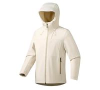 Giacche softshell da uomo con cerniera intera con cappuccio da uomo antivento giacche con cappuccio giacca da trekking all'aperto giacca calda giacca estiva da viaggio impermeabile leggero cappotto