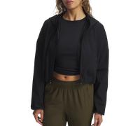 Maglia a maniche lunghe Under Armour Unstoppable Woven Ripstop da donna Nero / Nero S