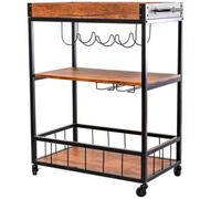 Giaccia di stoccaggio in metallo con portabottiglie per recinzione Porta del portametro Organizzatore multifunzionale per soggiorno Balcone per bagno cucina 67.2x40x60 cm Soluzione di conservazione