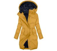 Giaccone Invernale Donna Giacca Piumino Donna Giacca Invernale Lunga Impermeabile Cappotto Nero Da Sci Brugi Giubbotto Neve Cappotto Lungo Imbottita Lunga Softshell Giubbotto Termico Pesante Piumino