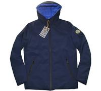 Giaccone UOMO con CAPPUCCIO taglia M giubbino BE BOARD tech Invernale blu