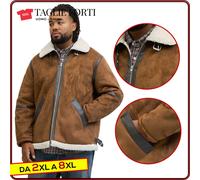 giaccone uomo TAGLIE FORTI giubbotto invernale nero da 3 XL a 8 XL Jack & Jones