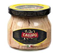 Giacinto Callipo Filetti Ventresca YLF, Olio di Oliva, Vaso Vetro, 190 gr