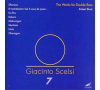 Giacinto Scelsi Works for Double Bass, The (Kolor, Han, Fan, Black) (CD) Album