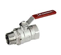 Valvola Giacomini F-M maniglia a leva rossa 1 1/2 R254LX007