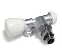 GIACOMINI - R357M1 VALVOLA MICROMETRICA TERMOSTABILIZZABILE 1/2" X 18 A SQUADRA R357MX062