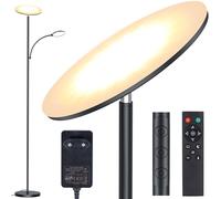 GIACOMO LED Lampada Da Terra Piantana 42W 3800LM, Telecomando e Touch Control, 2700K-6500K Lampada da Terra Salotto con luce di lettura, Lampada Da Terra Per Lettura Soggiorno e Ufficio