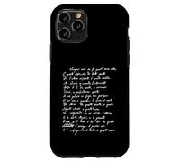 Giacomo Leopardi Poeta Italiano Poesia L'Infinito Custodia per iPhone 11 Pro