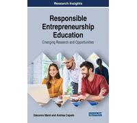 Giacomo Marzi Andrea Cap Responsible Entrepreneurship Educat (Copertina rigida)