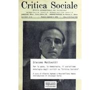Libri Giacomo Matteotti. Per La Pace, La Democrazia, Il Socialismo. Antologia De