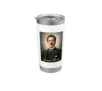 Giacomo Puccini Compositore Bicchiere termico in acciaio inox doppia parete