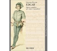 Edgar Ed. Tradizionale - Opera Completa Per Canto E Pianoforte