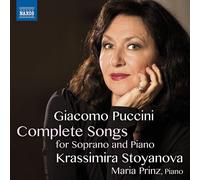 Giacomo Puccini Giacomo Puccini: Complete Songs for Soprano and Piano (CD) Album
