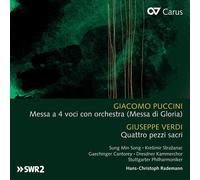 Hans-Christoph Rademann – Puccini: Messa a 4 voci con orchestra / Verdi: Quattro pezzi sacri – CD