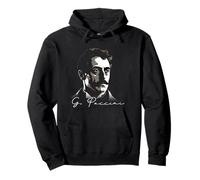 Giacomo Puccini Ritratto Musicista Compositore Felpa con Cappuccio