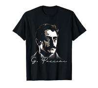 Giacomo Puccini Ritratto Musicista Compositore Maglietta
