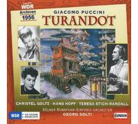 Giacomo Puccini Turandot (Solti, Goltz, Hopf, Wdr Orchestra) (CD) Album