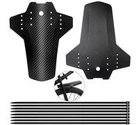 GIAK Parafango Mtb Compatibile Anteriore o Posteriore Parafanghi Bici Parafanghi per Mountain Bike Mudguard 26", 27.5", 29" Fat Bike Mud Guard