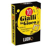LUDIC - Gialli in Gioco 10 Crime Stories - Sfide di Investigazione per Tutti| Gioco di Carte Investigativo con 10 Storie Criminali, Gioco di Società 10-99 Anni, Per Bambini, Ragazzi, Adulti e Famiglie
